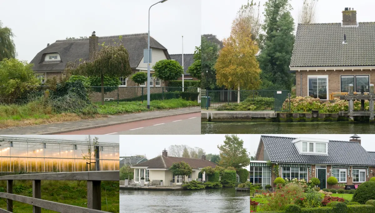 Město Aaslmeer místo květinové burzy