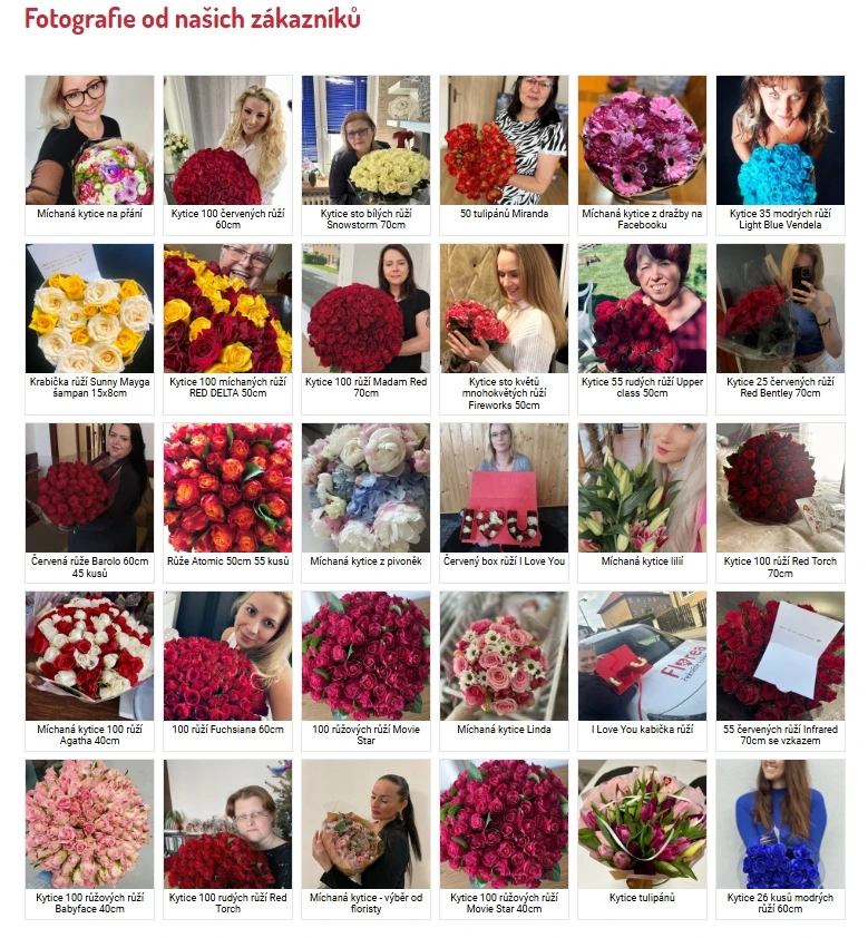 Fotografie od našich zákazníků