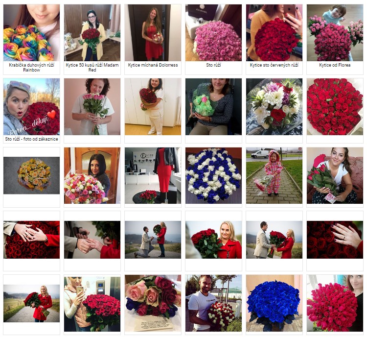 Galerie: Kytice doručené rozvozem květin v Mikulově