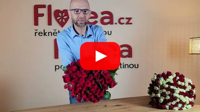 Video: 55 růží Red Torch