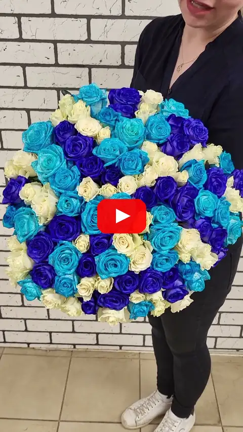 Video: Kytice 100 Light Blue Vendela + Blue Vendela + Solsy