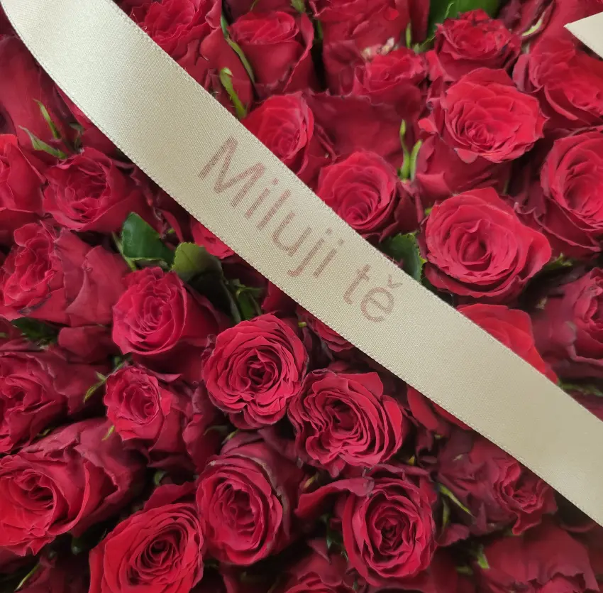 Zamilovaný vzkaz nebo básnička na kytici