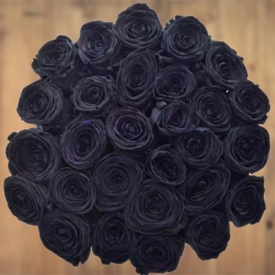Exkluzivní černé růže: Black Red Naomi