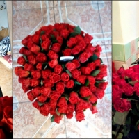 Doručení kytice 100 růží do Petrovic u Sedlčan - růže El Toro