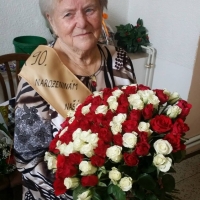 Kytice 100 růží Claudia v 50 cm doručená do Lázní Bělohrad