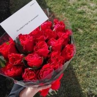 Doručení kytice růží do Kladna - 18 kusů růží El Toro