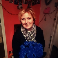 Kytice 25 modrých růží BLUE VENDELA 70cm k narozeninám do Havířova