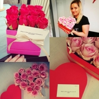 Květinové krabičky od přítele