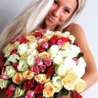 Doručení aukční kytice