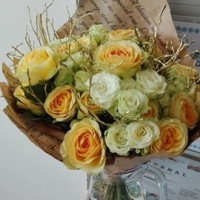 Doručení míchané kytice