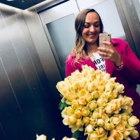 Doručení kytice z krémových růží Avalanche 