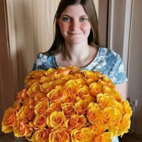 Kytice 55 růží Tycoon 50 cm