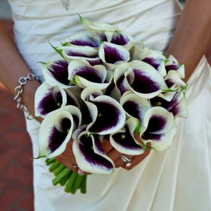 Svatební kytice pro nevěstu z kaly