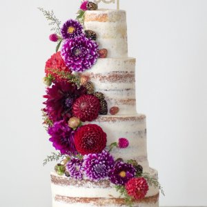 Květiny na svatební dort z chryzantem
