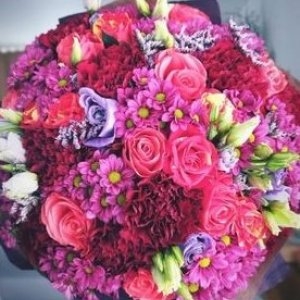 Míchaná kytice - výběr floristky