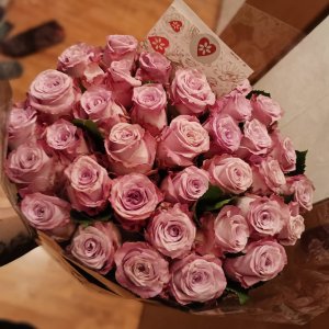 35 fialových růží Maritim