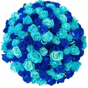 Kytice modrých ruží