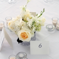  Květiny na svatební stůl