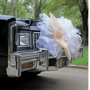 Svatební mašle na auto