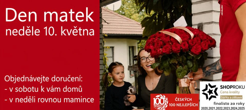 Doprava kvalitních kytic až do domu za skvělé ceny