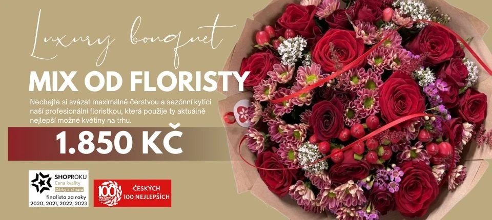 Doprava kvalitních kytic až do domu za skvělé ceny