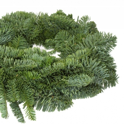 Adventní věnec Ø 25cm Jedle Nobilis 1/2