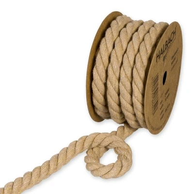 Bavlněný provázek přírodní 10mm x 4m