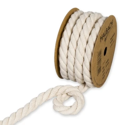 Bavlněný provázek bílý 10mm x 4m