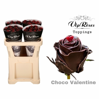 Čokoládová růže CHOCOLAT LOVE 70cm
