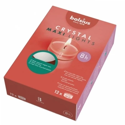 Čajová svíčka Bolsius 12 ks 8 hod (23x40 mm)