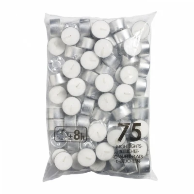 Čajová svíčka Bolsius 75 ks 8 hod (23 x 40 mm)