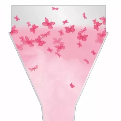 Celofánový obal Papillon 50x35x10cm pink