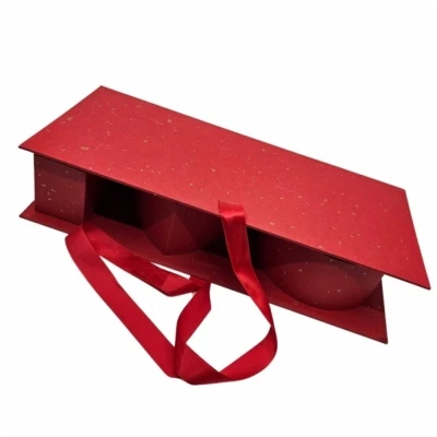 Červený I Love You Box růží 003