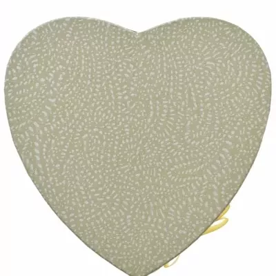 Darčeková krabička Florea heart champagne large 24x10cm