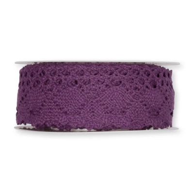 Háčkovaná krajka z bavlny