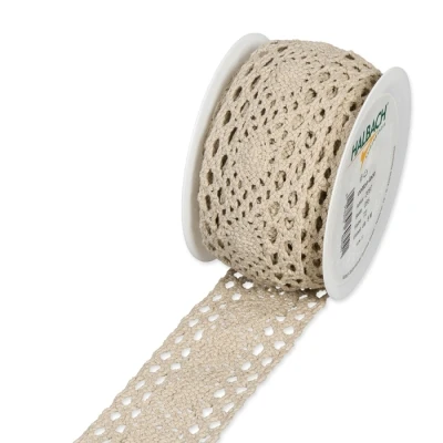 Háčkovaná krajka z bavlny