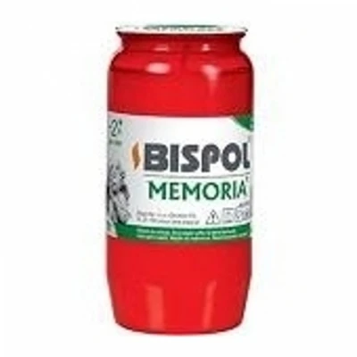 Hřbitovní svíčka náplň červená olejová Memoria 48 hod (výška 95 mm, šířka 48 mm)