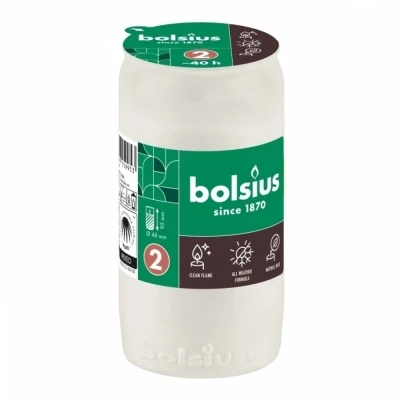 Hřbitovní svíčka náplň olejová 40 hod (výška 95 mm, šířka 48 mm)