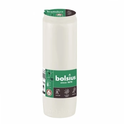 Hřbitovní svíčka náplň olejová bílá 110 hod (výška 177 mm, šířka 57 mm)