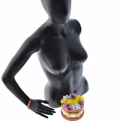 Krabička kvetín NINA červená 13,5x8cm