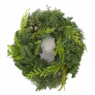 Adventni věnec míchaný Ø 30cm