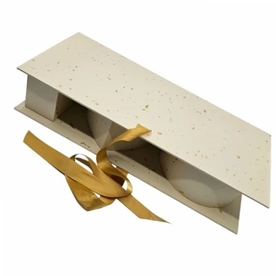 Krémový I Love You Box růží 007