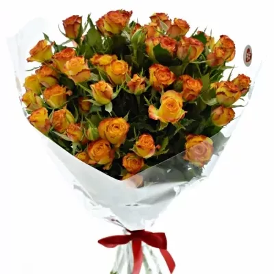 Kytice 10 trsových růží EYELINER