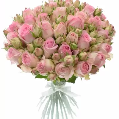 Kytice 100+ květů růží ADALERO 50cm