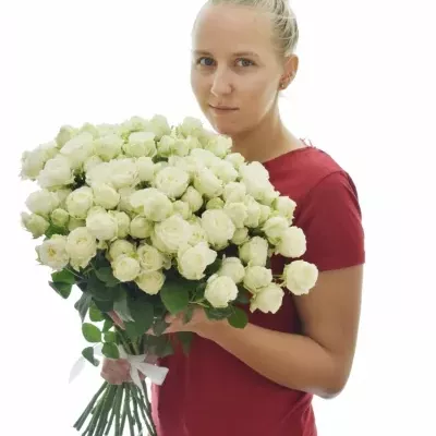 Kytice 100+ květů růží MISS BOMASTIC