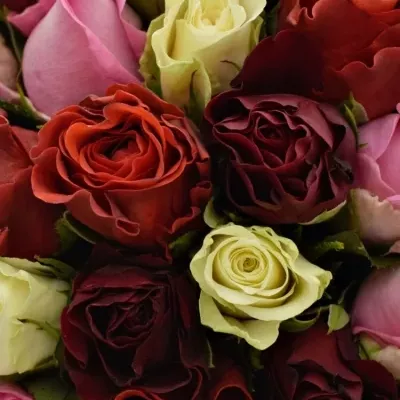 Kytice 100 míchaná DENNAE 40cm