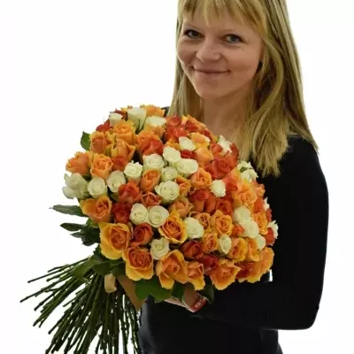 Kytice 100 míchaná Hamdi