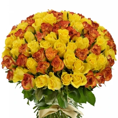 Kytice 100 míchaná JANNY 40cm