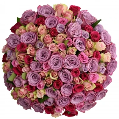 Kytice 100 míchaná LORIA 50cm