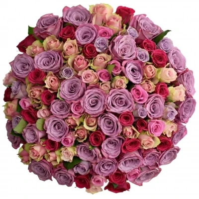 Kytice 100 míchaná LORIA 50cm